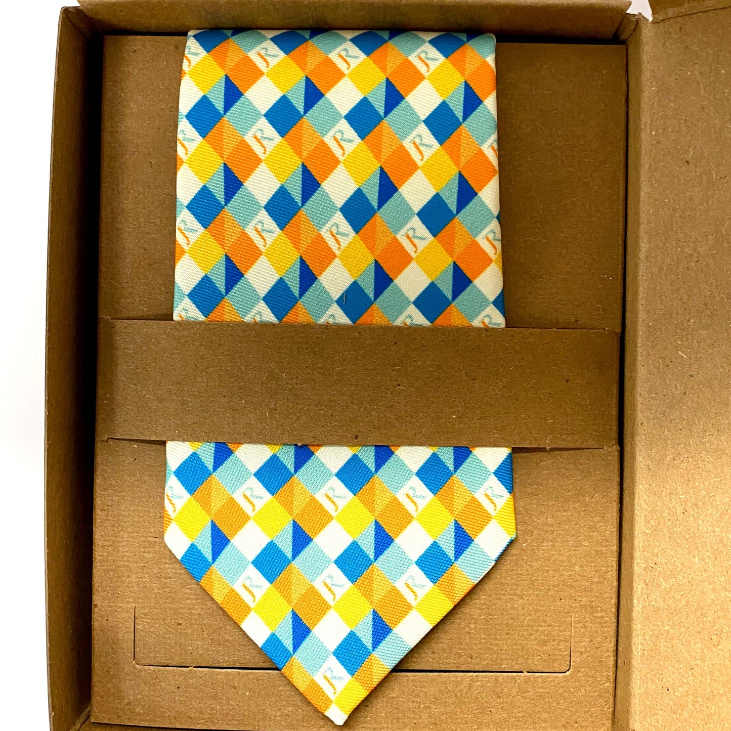 Multi-Colored Logo Tie